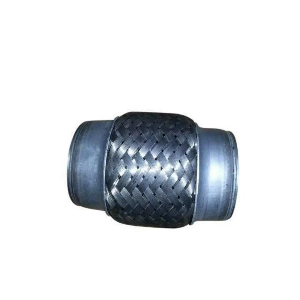 Flex Pipe 2 1_4 x 4 Flex Pipes Blank Inter-braided Ends